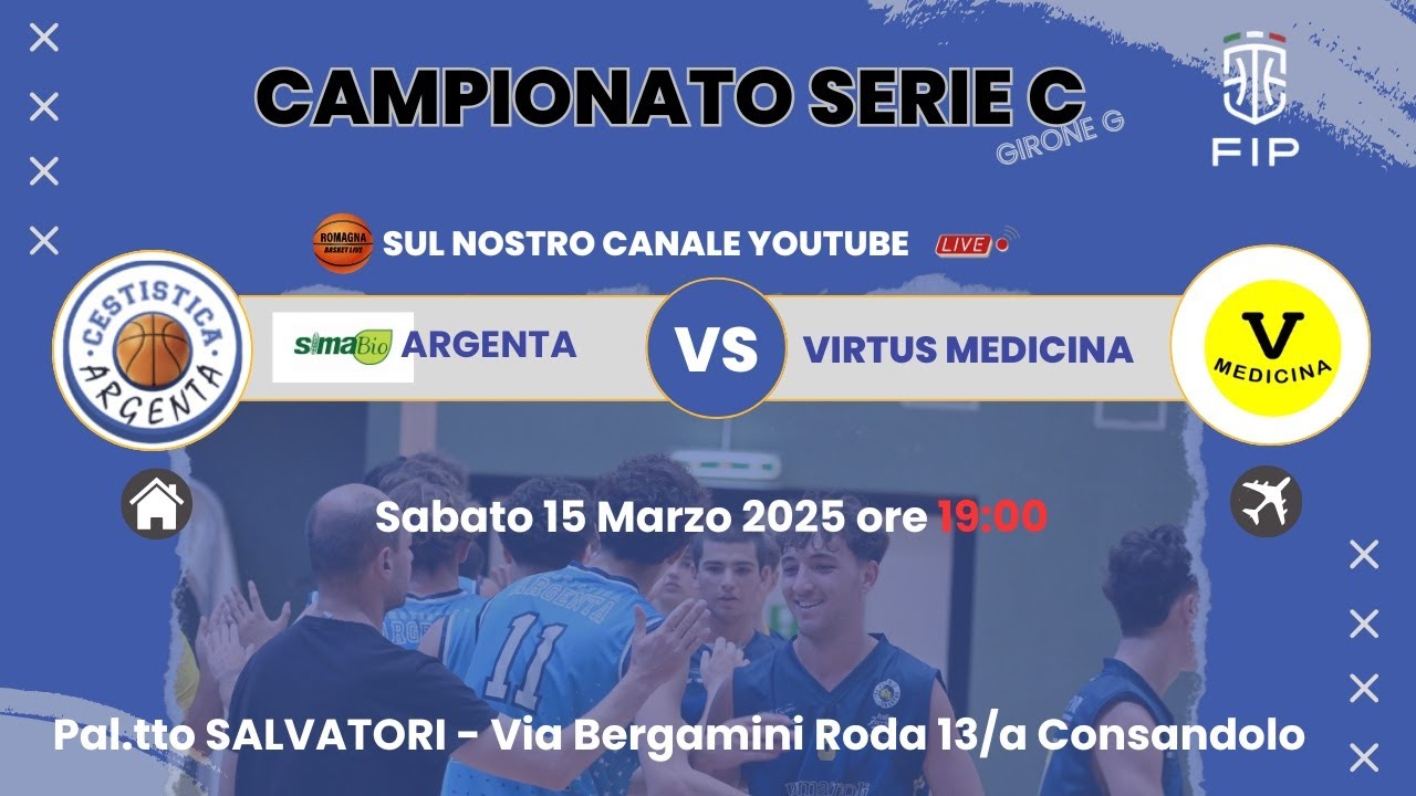 SimaBio Argenta vs Virtus Medicina Serie C