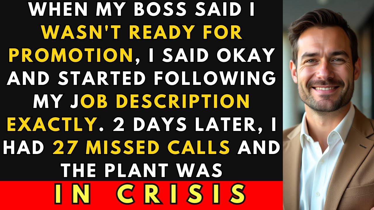 My Boss Said I Wasn't Ready For Promotion, So I Started Working To Rule | Corporate Revenge
