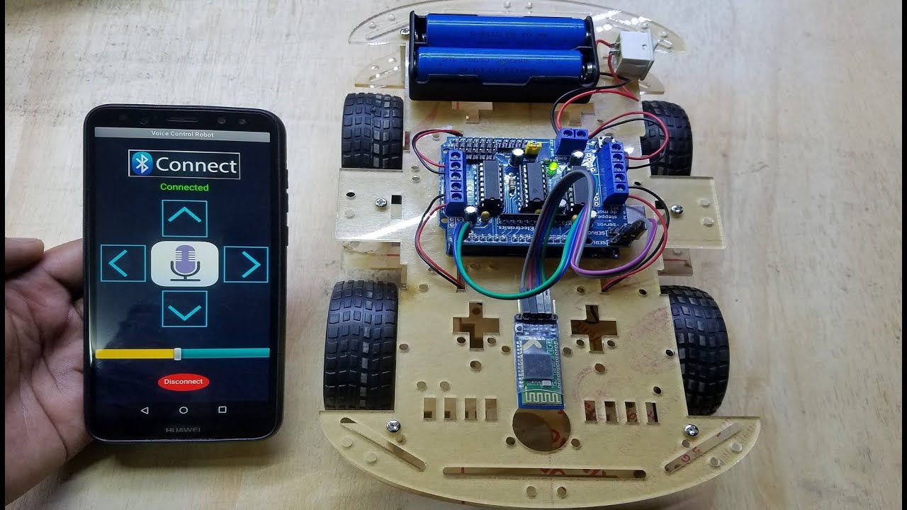 how to make a Voice Control Robot | Android Application Voice Control Robot with MIT App inventor