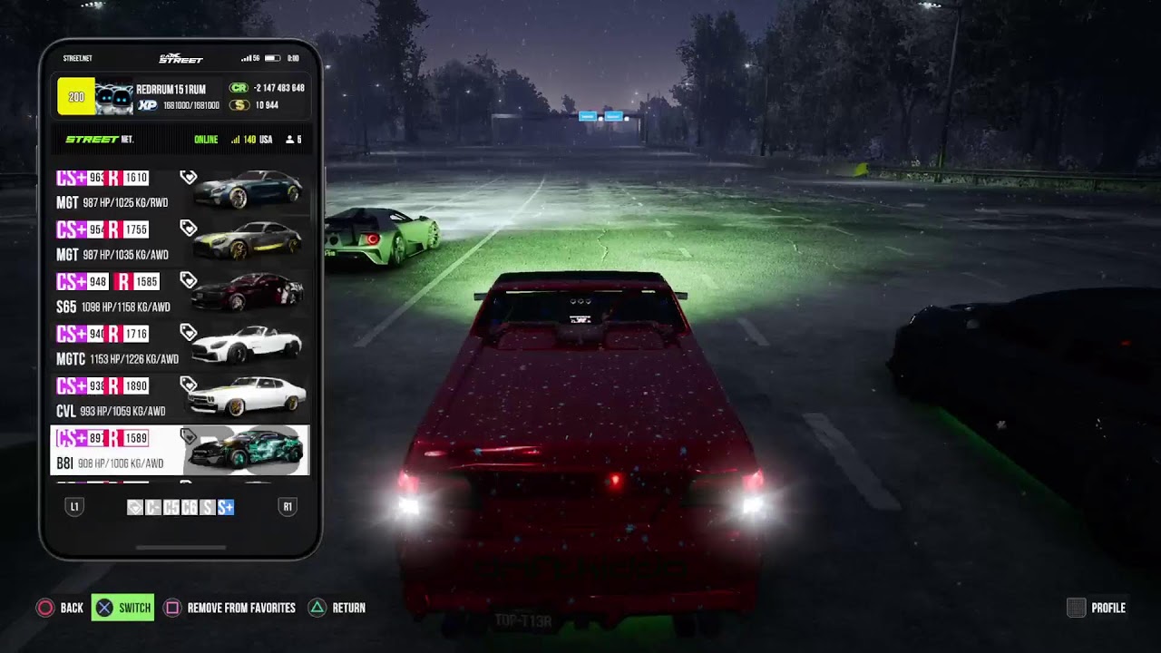 Car X Street Daily session, building n tuning, liveries to finish