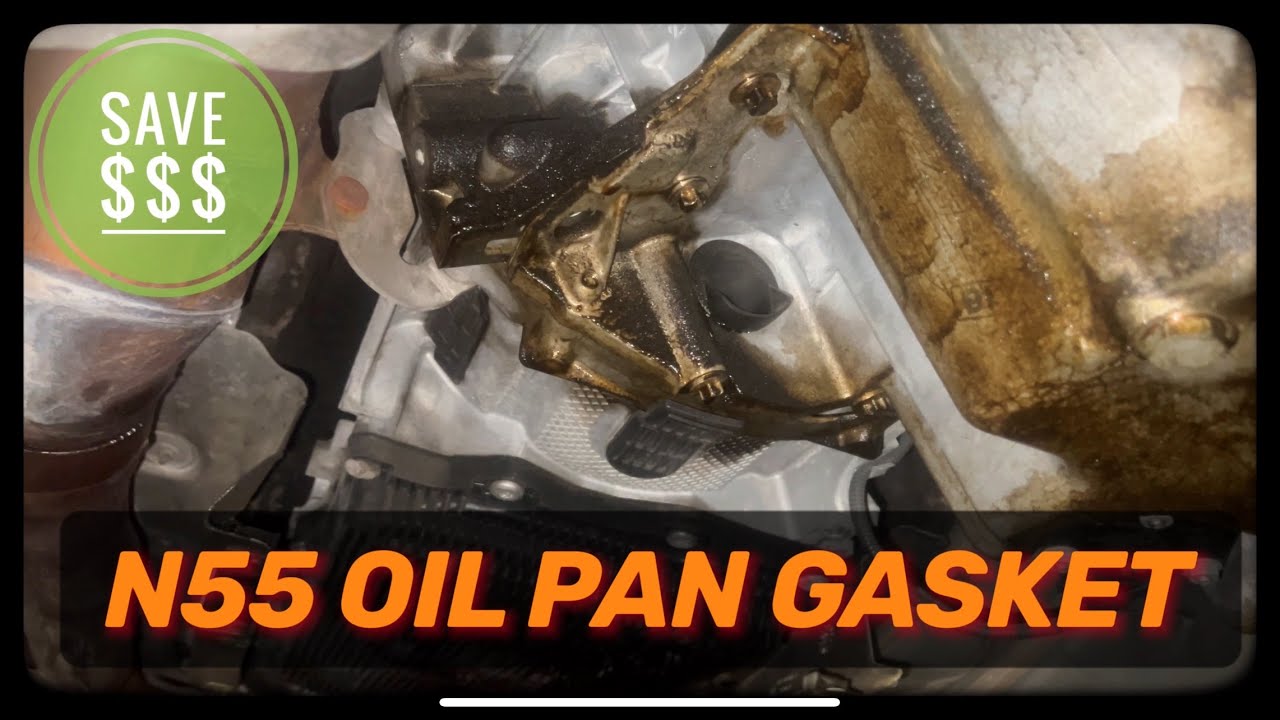 BMW How To Replace Oil Pan Gasket, Motor Mounts N55 F10, F01, F02 535i 2010 - 2016