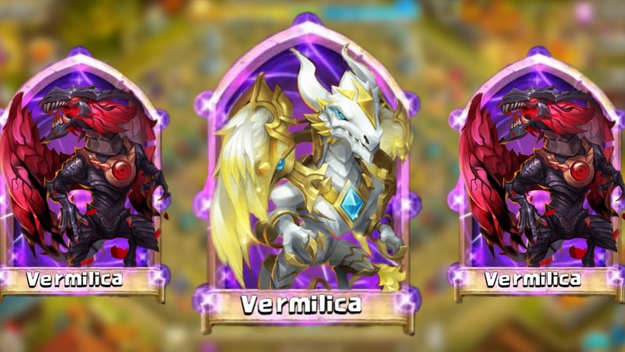 Castle Clash Helden: Vermilica! Der 1. F2P Drache! 🔥