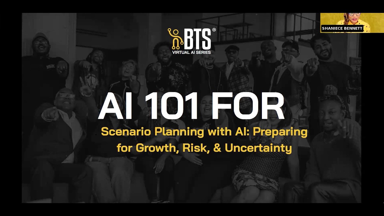 Scenario Planning with AI - Preparing for Growth, Risk & Uncertainty - Shaniece Bennett