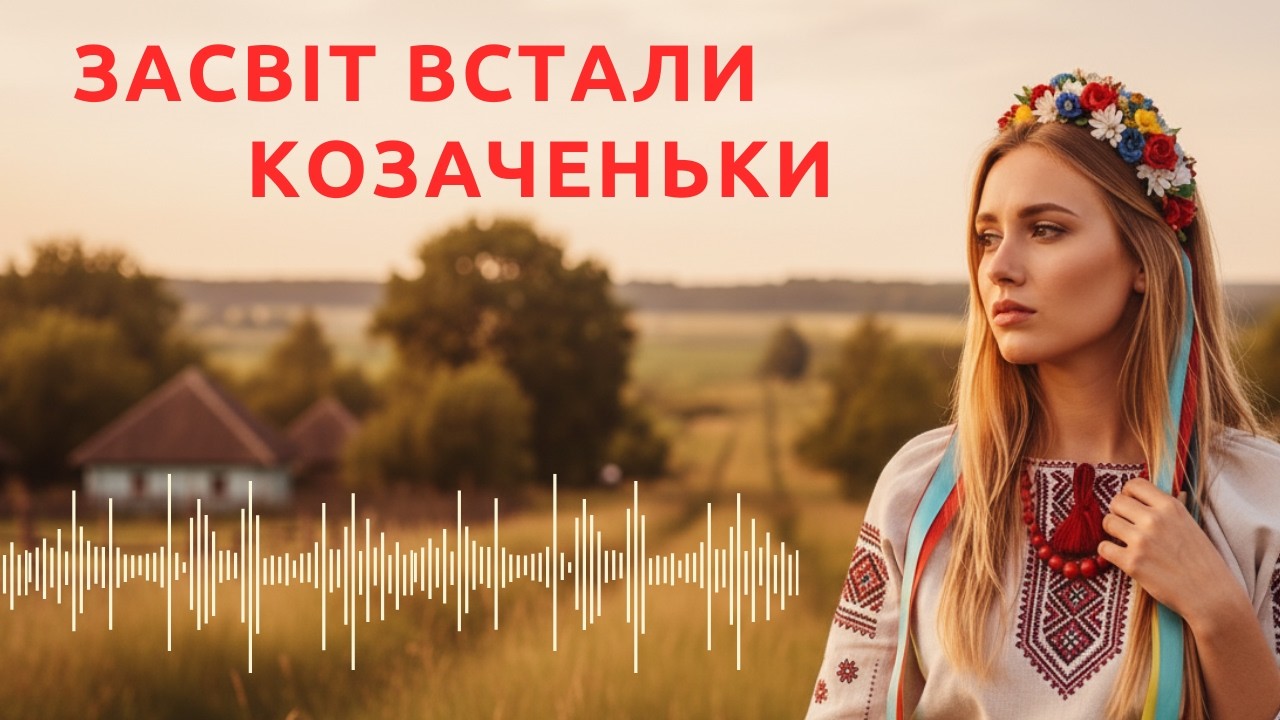 Засвіт встали козаченьки – Українська народна пісня  | Козацька душа і сила | Пісня в серці