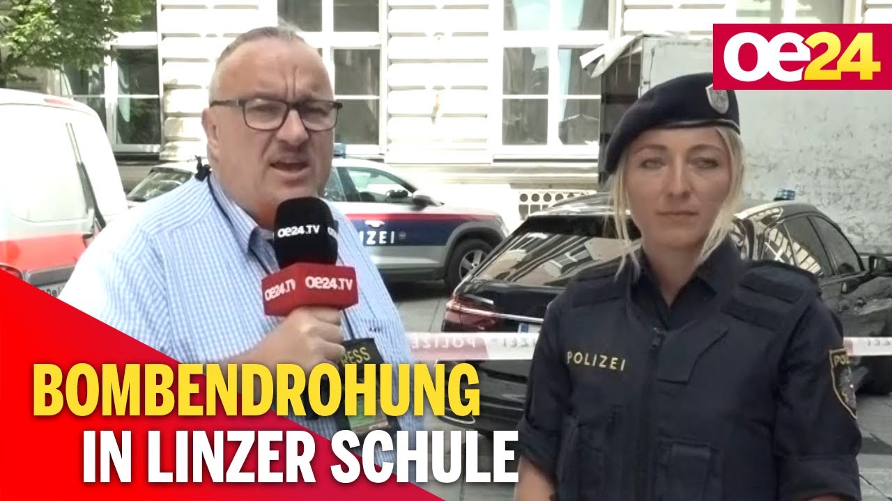 Bombendrohung während Matura in Linzer Schule: Halbe Stadt abgeriegelt