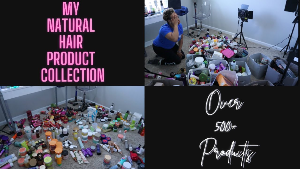 My Natural Hair Product Collection | Over 500+ Hair Products | Vlog| LaCostasDreams