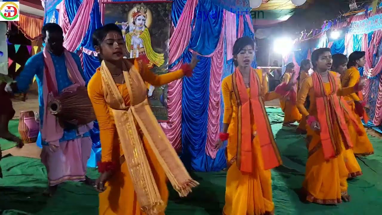 Best jhumur song in radha naam | dhanara dal | dj sayan kirtan