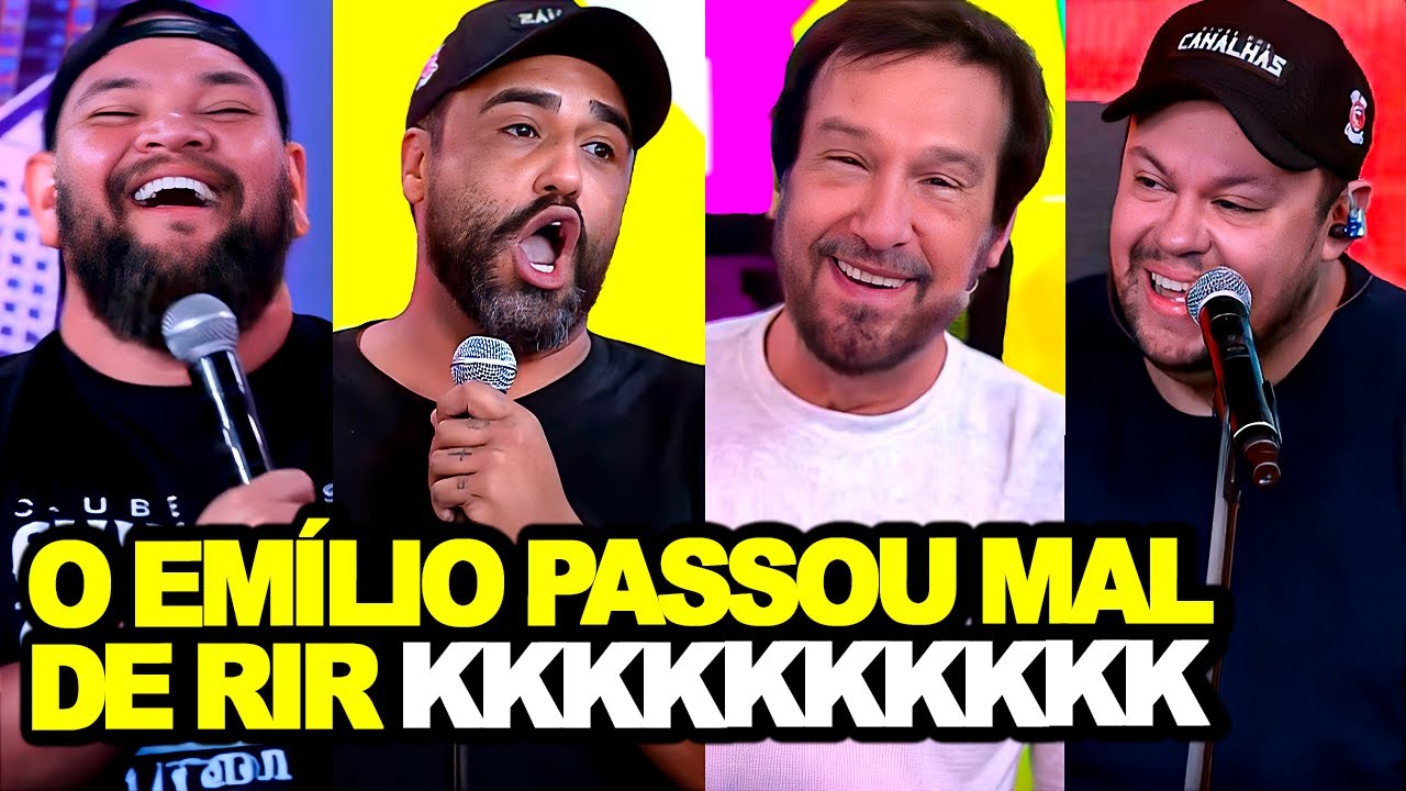 O HUMOR RAIZ DOS CANALHAS FEZ TODO MUNDO CHORAR DE RIR NO PÂNICO