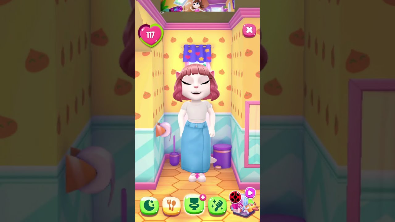 My Talking Angela 2 Live Now 😺 #shortslive #mytalkingangela2 #angela