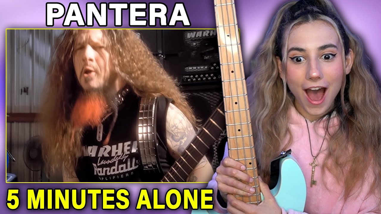 Pantera - 5 Minutes Alone | Singer Bassist Musician Reacts