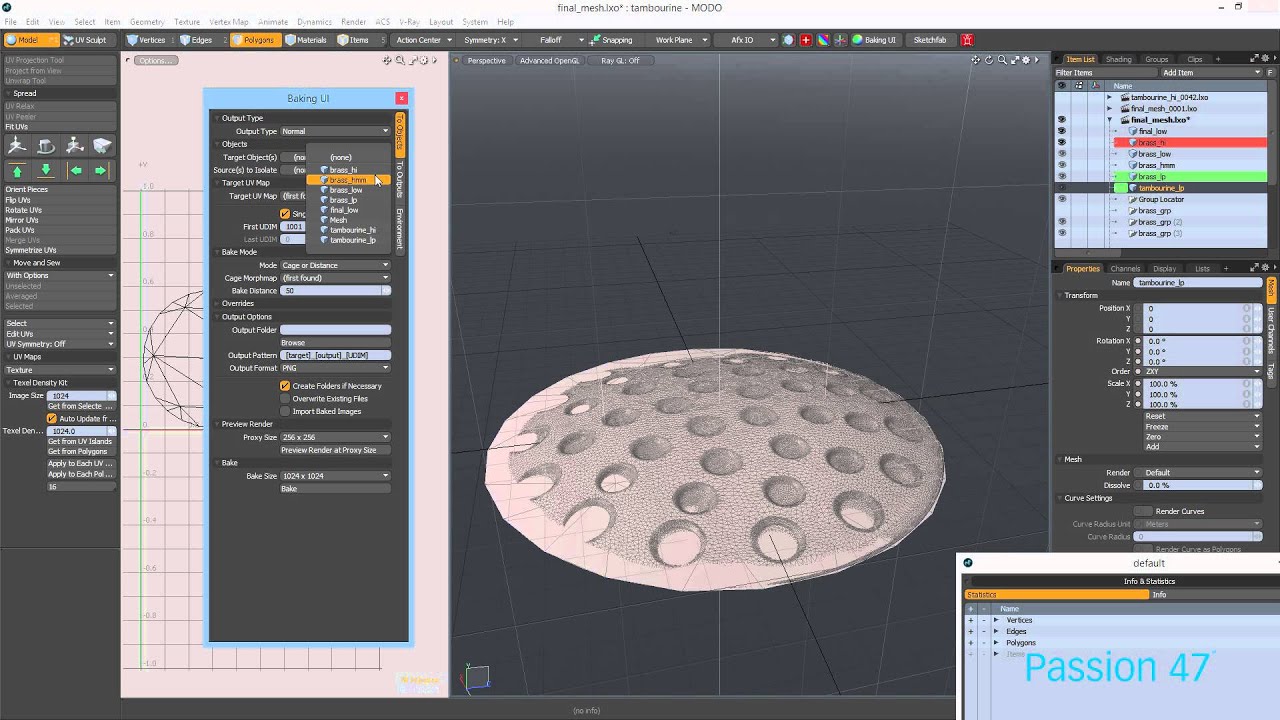 Bake Normal Map
