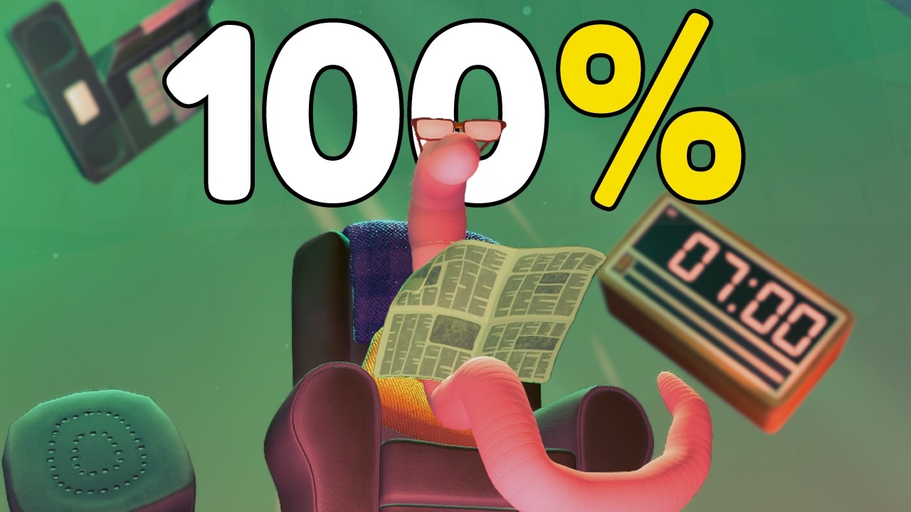 I Played 100% of Worming from Home
