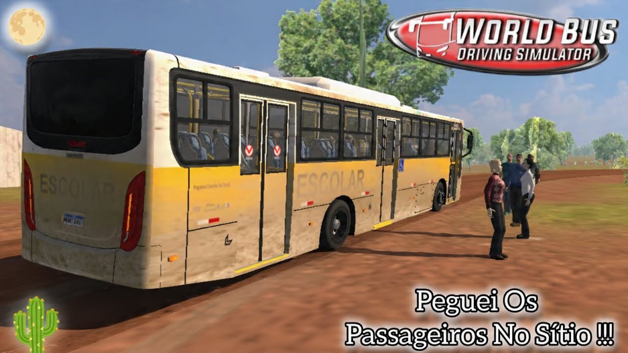 Ônibus ESCOLAR Ao EXTREMO Na Estrada De TERRA