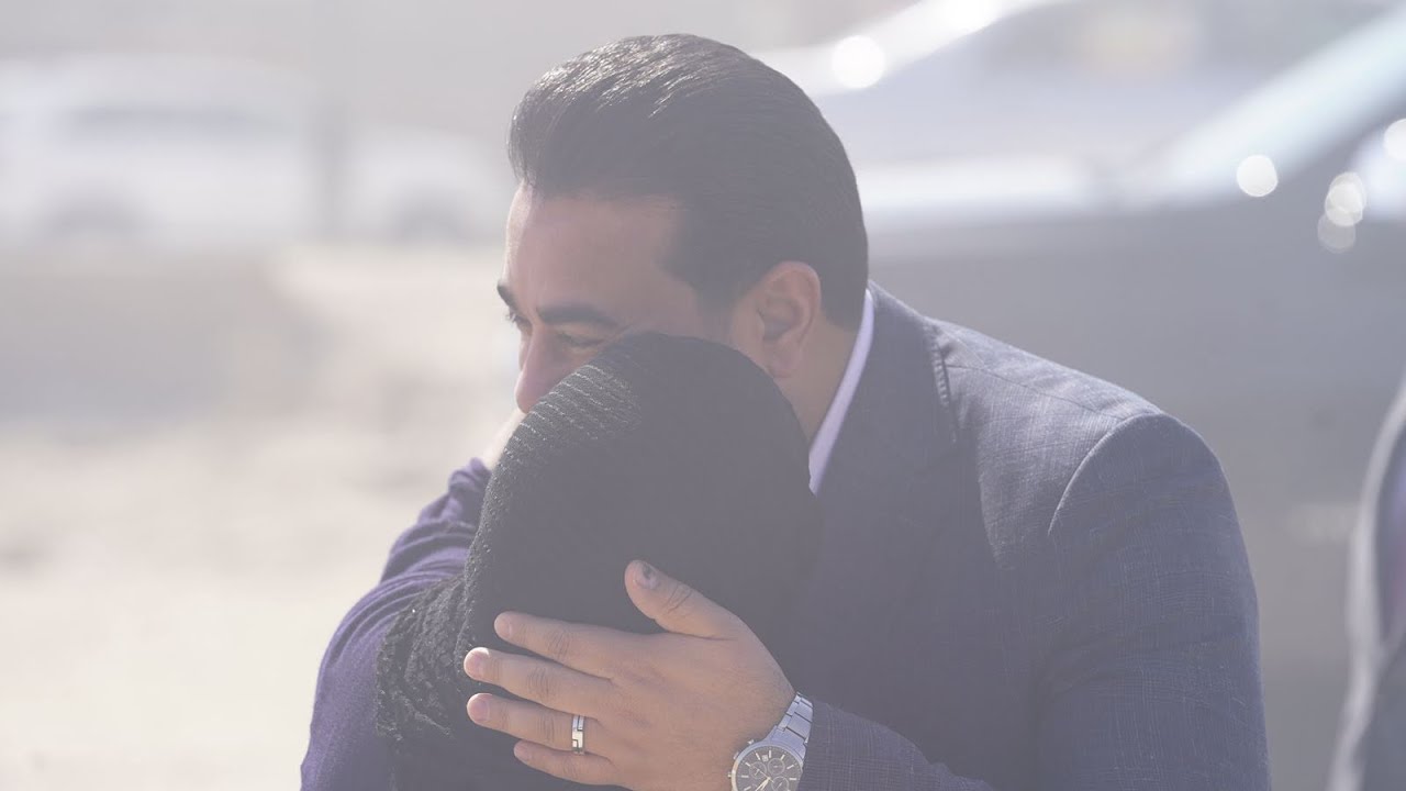 جانب من زيارة رئيس مجلس محافظة الأنبار، المهندس عمر مشعان دبوس الى ( السيدة ام صباح )