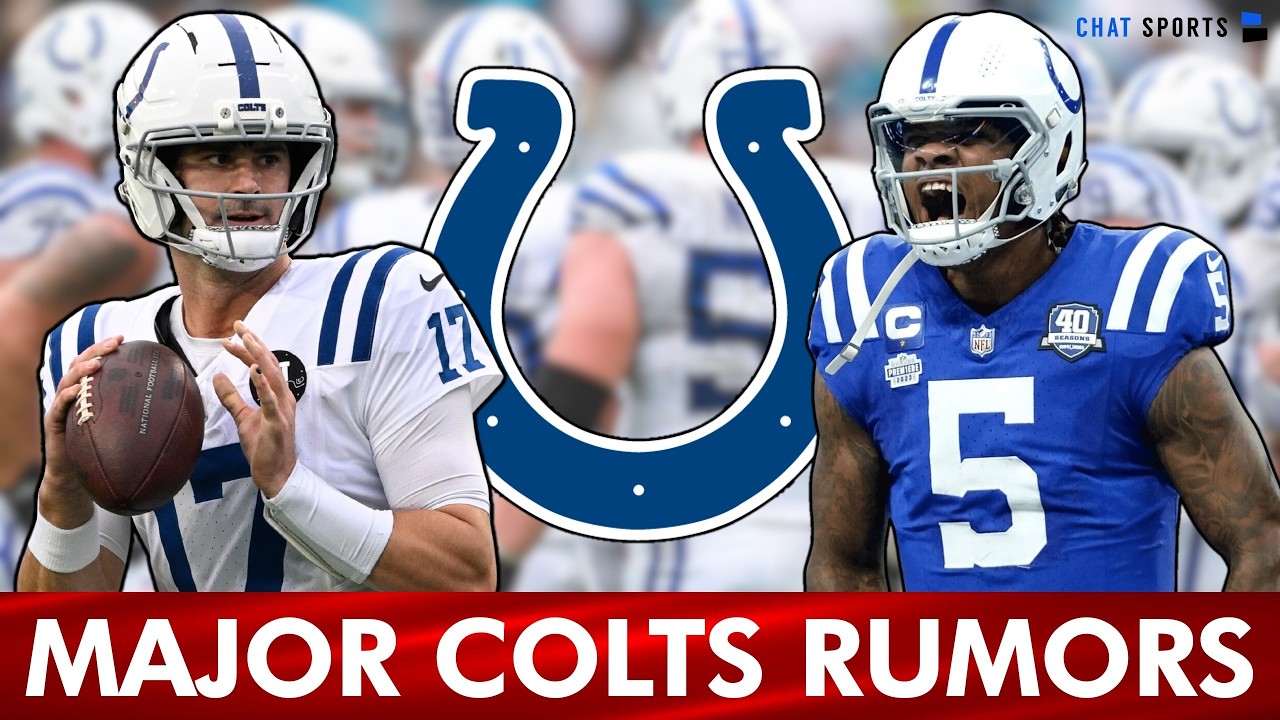 MAJOR Colts Rumors: Anthony Richardson Trade Request? Daniel Jones Franchise Tag?