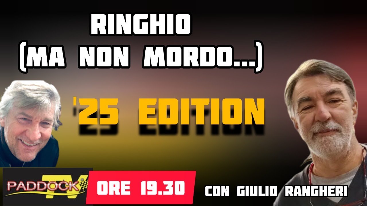 RINGHIO (MA NON MORDO...)