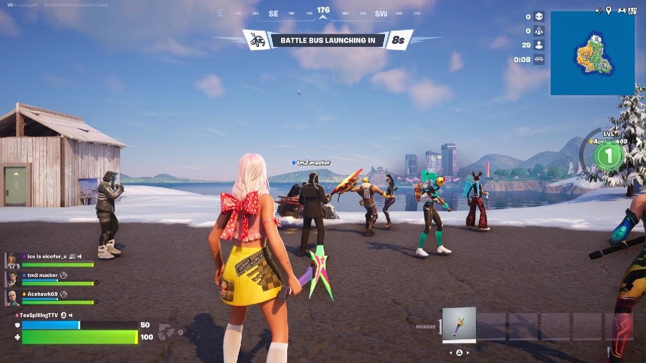Fortnite BATTLE ROYALE PS5 GamerGirl