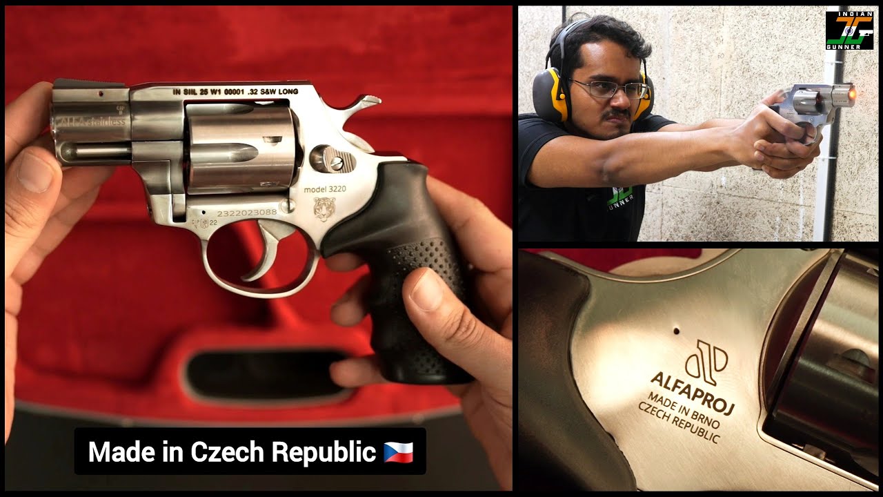 Alfa Proj 3220 रिवाल्वर 🇨🇿 🇮🇳 Shooting Review 🔥 .32 Czech Revolver (NP Bore)