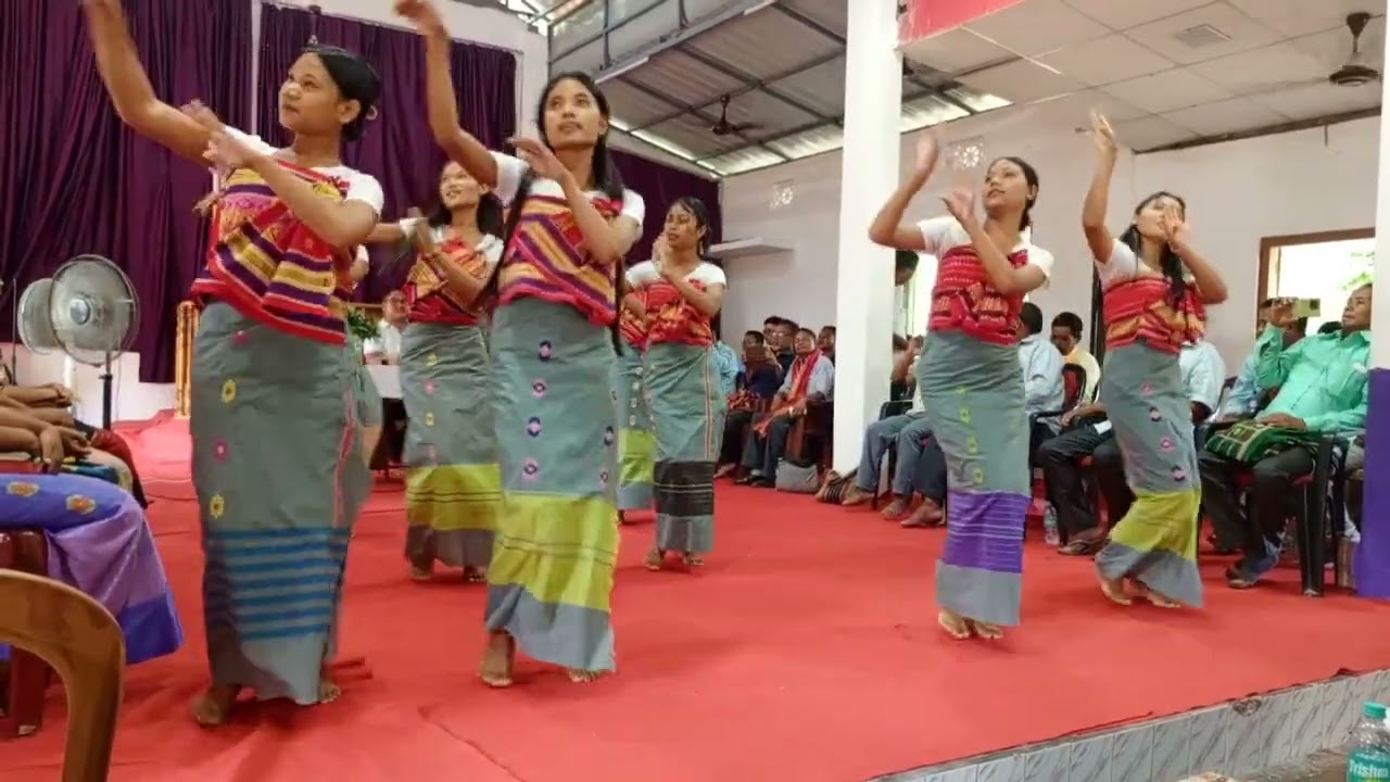 CHITANI ATMA WO DEHENGI __NEW KOCHA RABHA GOSPEL DANCE  2025// NORTH PORO RBCYF