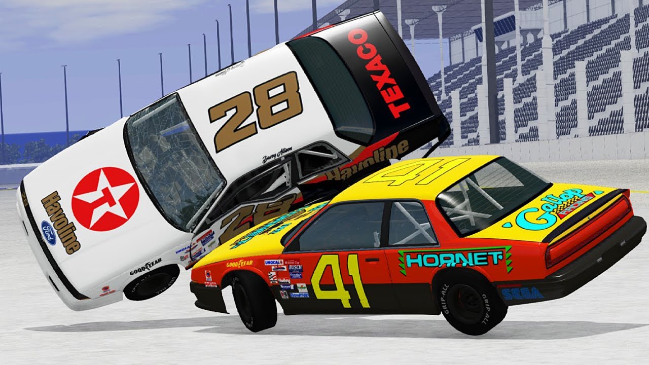 NASCAR Racing Crashes #42 | BeamNG Drive