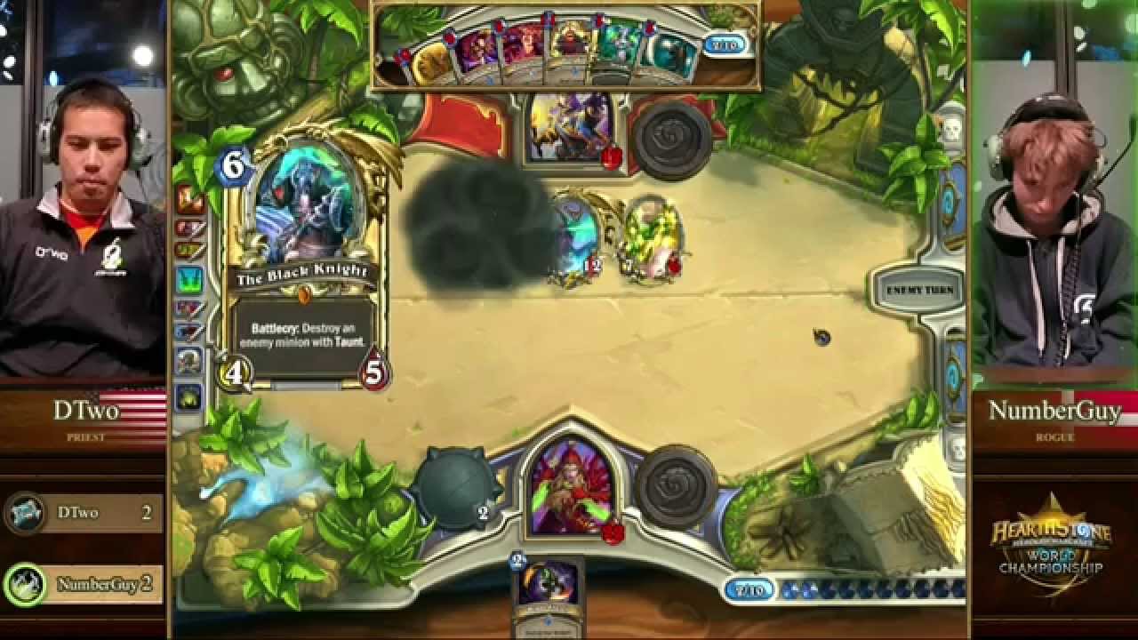 NumberGuy vs DTwo - Group A - Match 5 - Hearthstone World Championship 2014