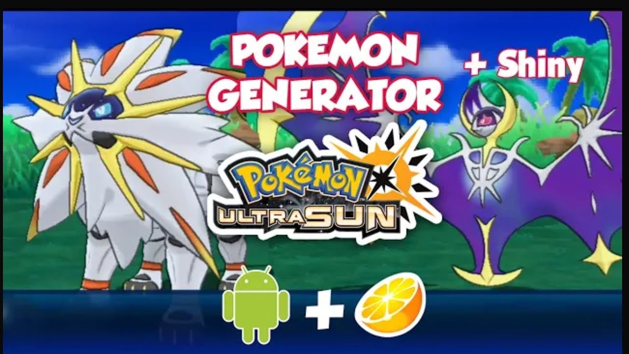 pokemon ultra sun cheats pokemon Generator and 100% catch rate