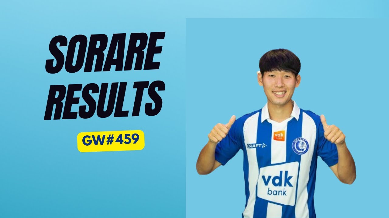 GOOD SCORES, BAD LINE-UPS (GW#459)!!! Sorare english