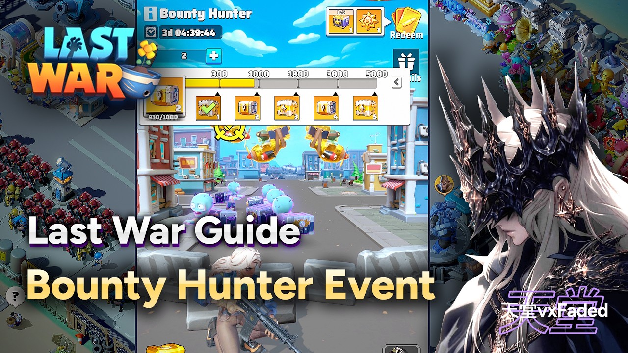 Last War Bounty Hunter Event [Guide] - Reach milestone rewards for FREE!! 😍