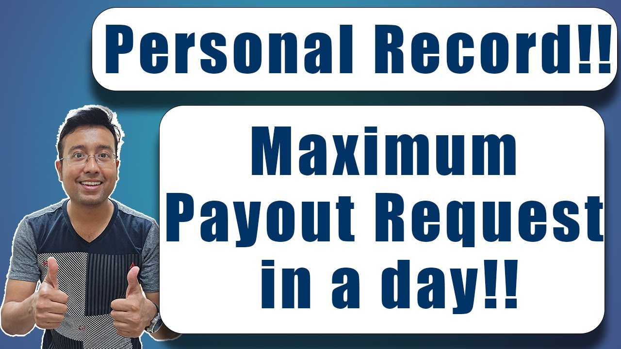 I set a new personal record for payout amount from microstock photography in a day! #Passive income