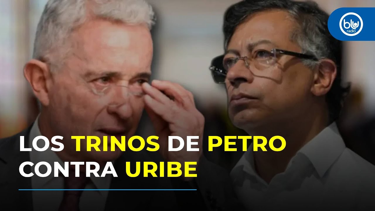 &iquest;Se agrava la pelea entre Petro y Uribe tras el cruce de trinos en la madrugada?
