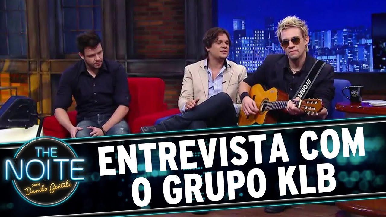 The Noite (19/11/15) - Entrevista com KLB