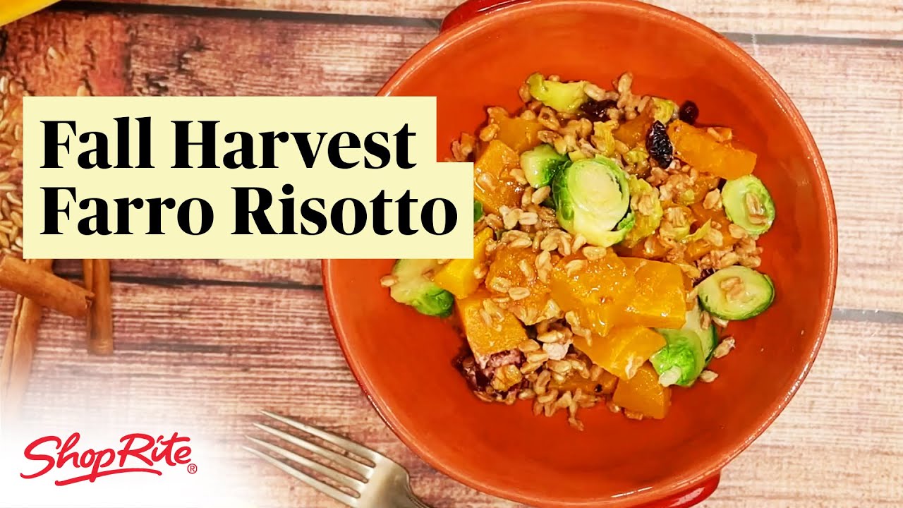 Fall Harvest Farro Risotto