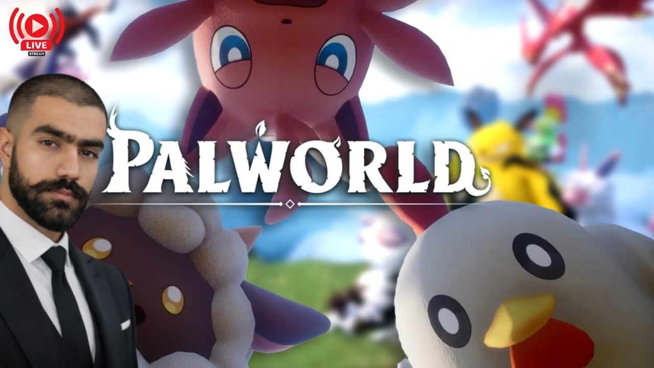 Palworld LIVE Gameplay 😱 First Time Playing This Crazy Game!