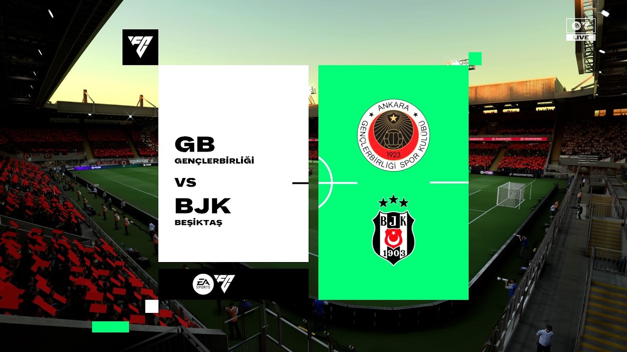 GENÇLERBİRLİĞİ-BEŞİKTAŞ|SÜPERLİG|FC|