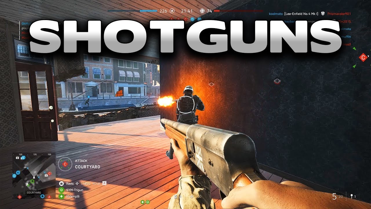 Battlefield 5 SHOTGUN NOOB