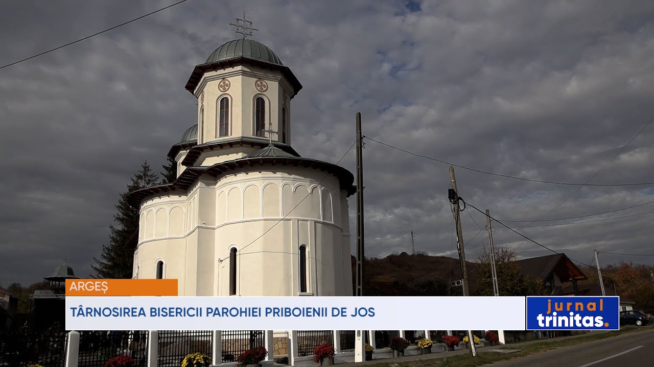 Târnosirea bisericii Parohiei Priboienii de Jos