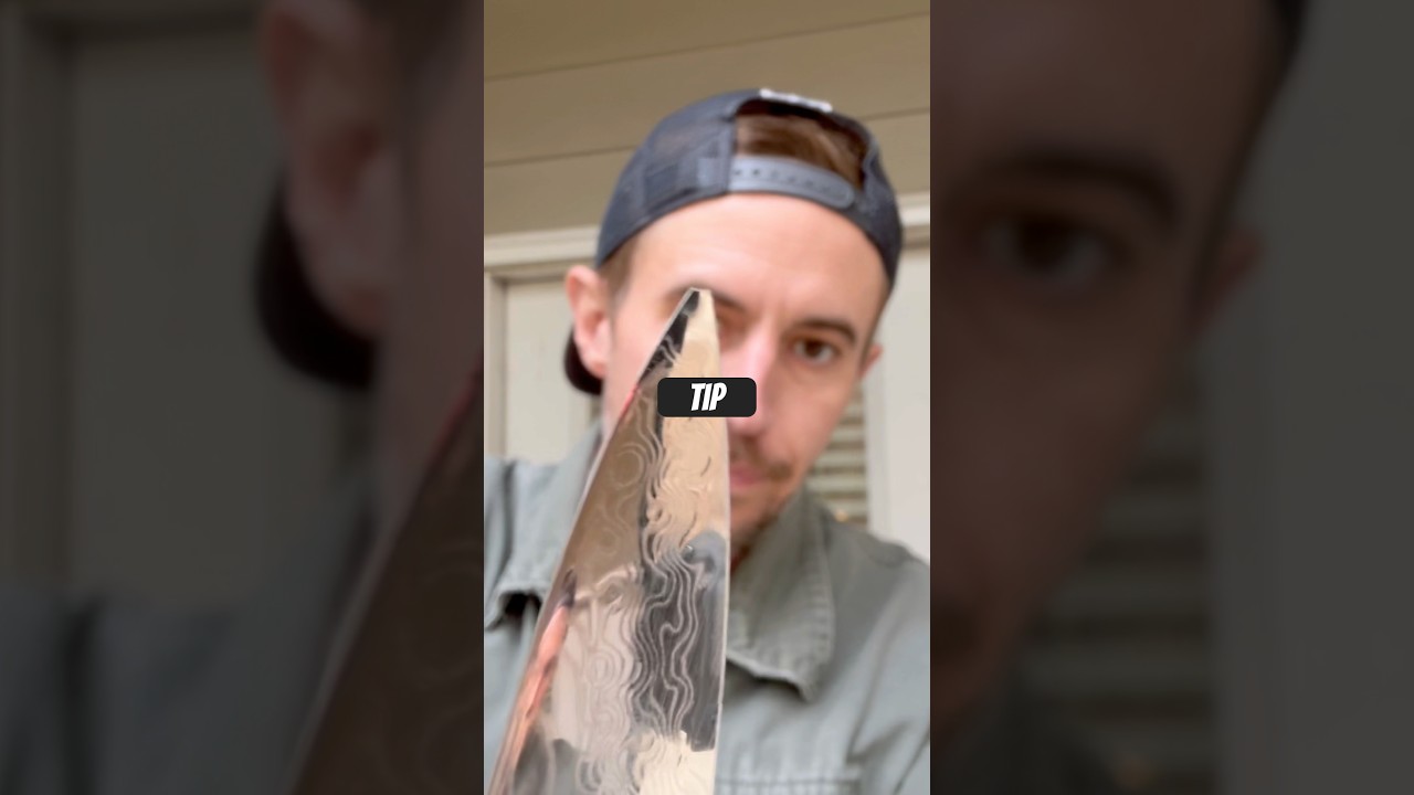 How to fix a broken Shun tip! 