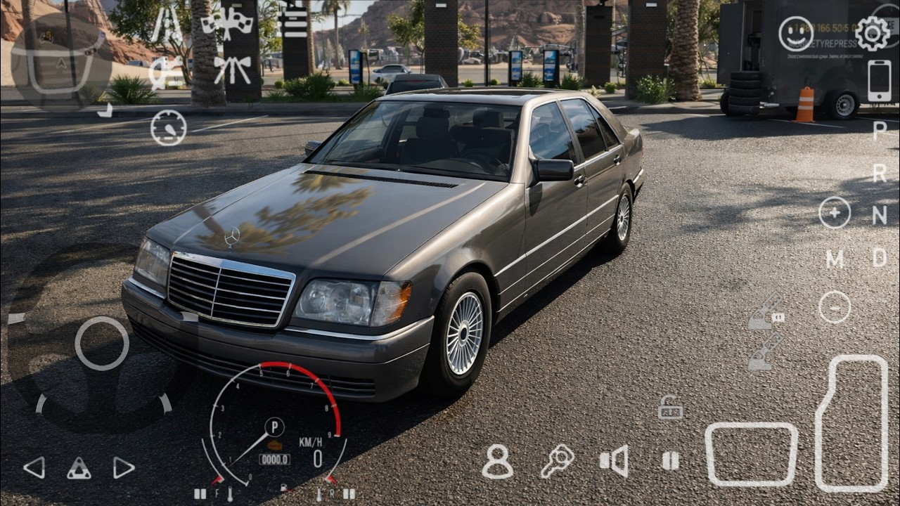 Mercedes-Benz S-Class (1991 - 1998) Driving 4K - Car Parking Multiplayer 2❤️‍🔥🚗