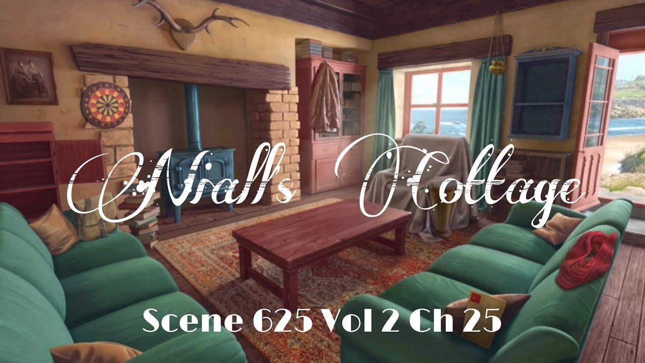 June's Journey Scene 624 Vol 2 Ch 25 Niall's Cottage *Full Mastered Scene* HD 1080p