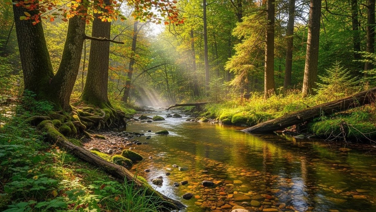 River Forest Soundscape 🌿🌊 Peaceful Nature Ambience for Deep Rest #2759