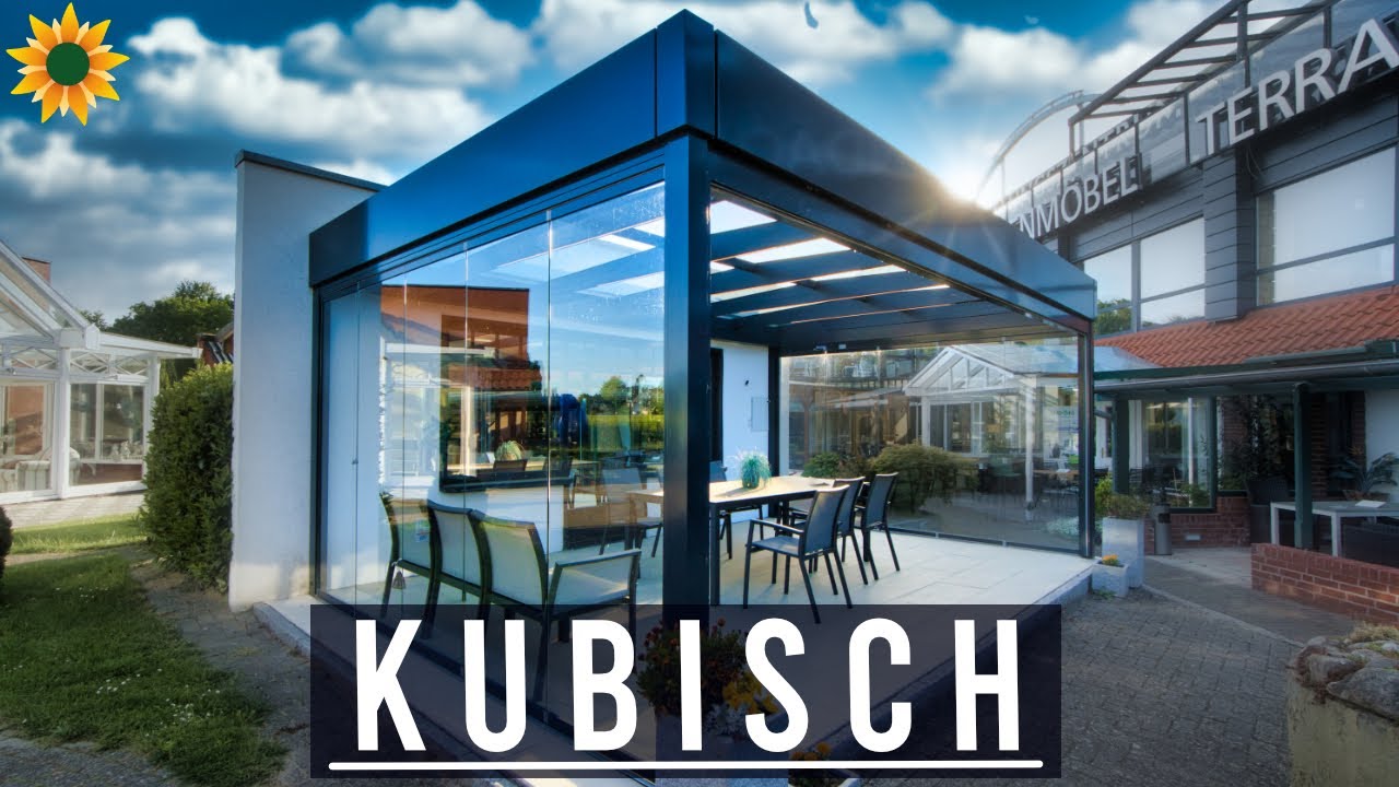 Aluna CASE: Das kubische Terrassendach [Glas Flachdach]