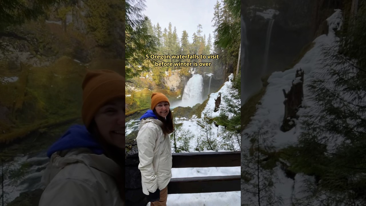 5 Oregon waterfalls to see this winter