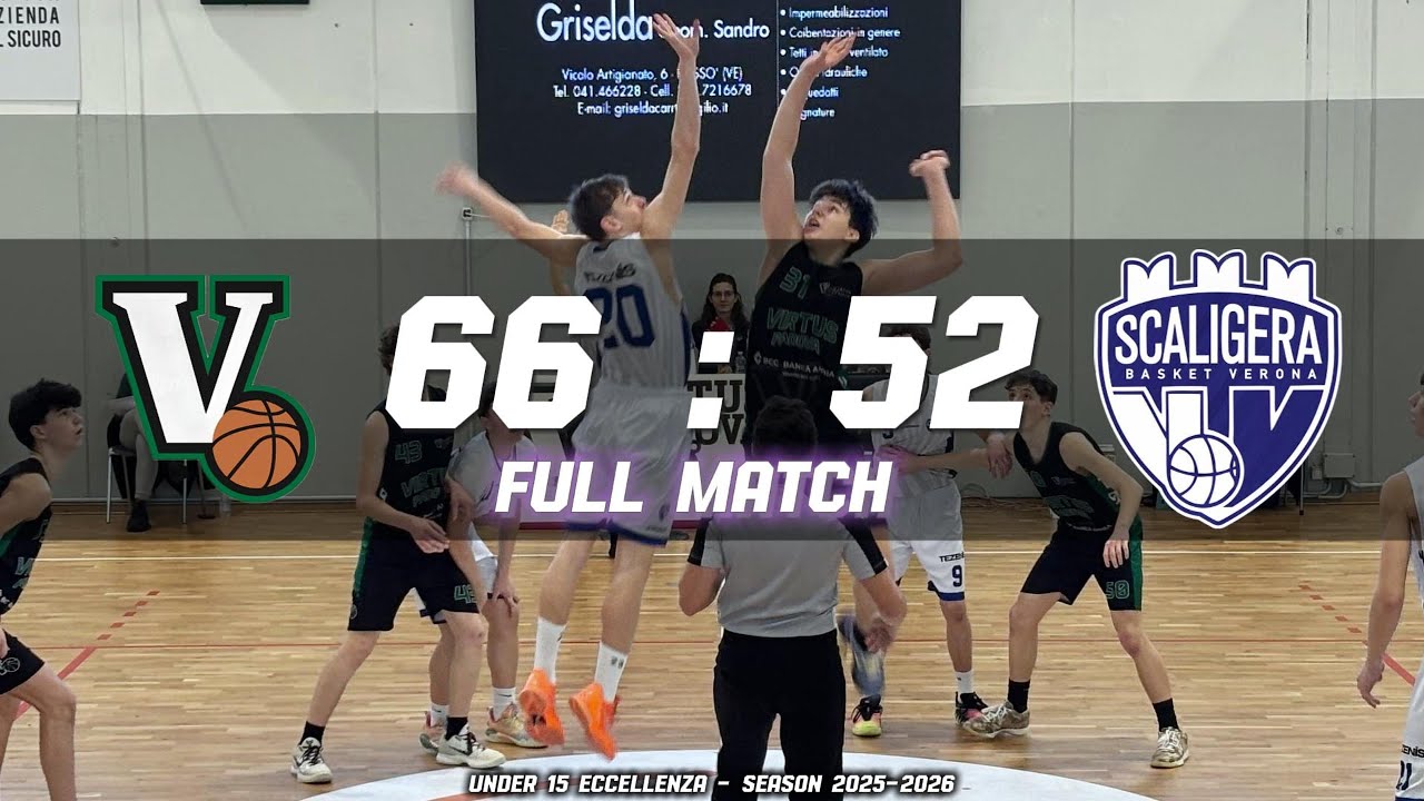 U15 Eccellenza | Banca Annia PD - Tezenis VR | Match Day 17 | FULL MATCH | 01.02.2026