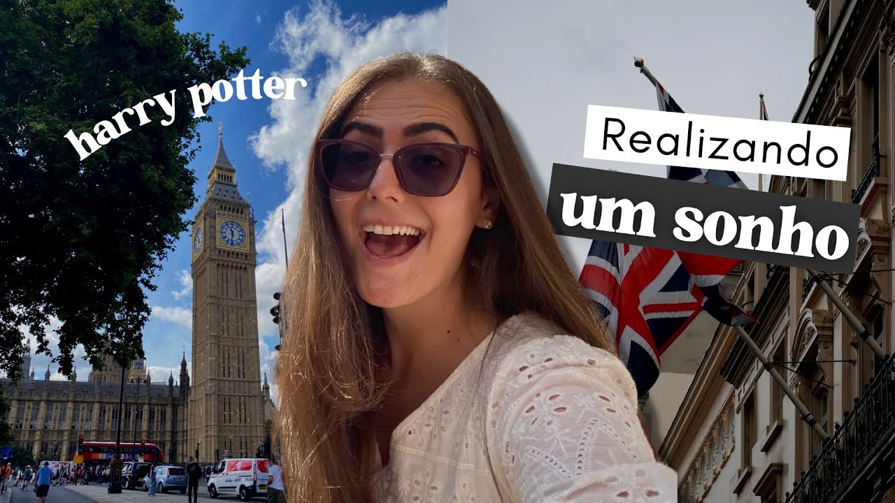 Conheci Londres e visitei locais famosos do universo literário 😭