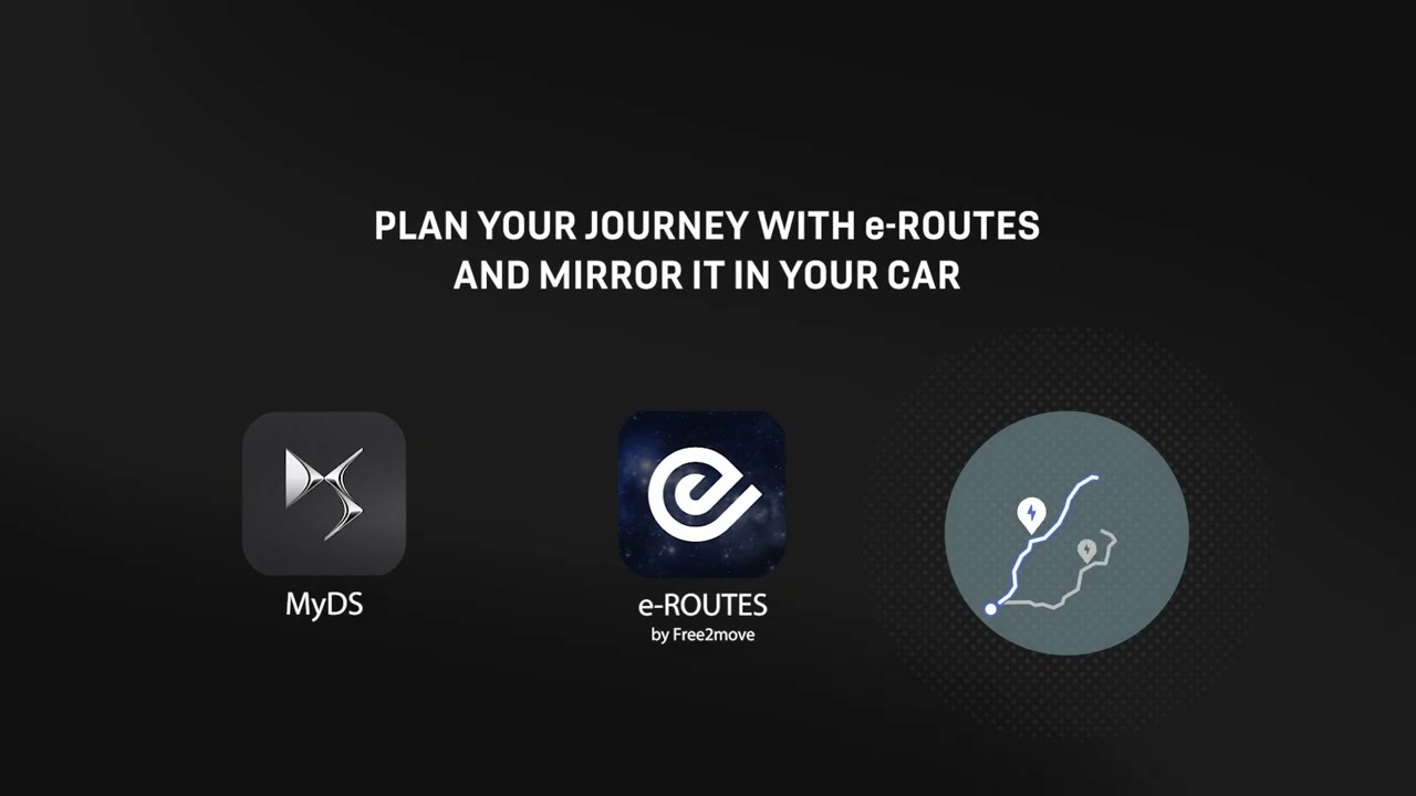 DS Automobiles I e-Routes App