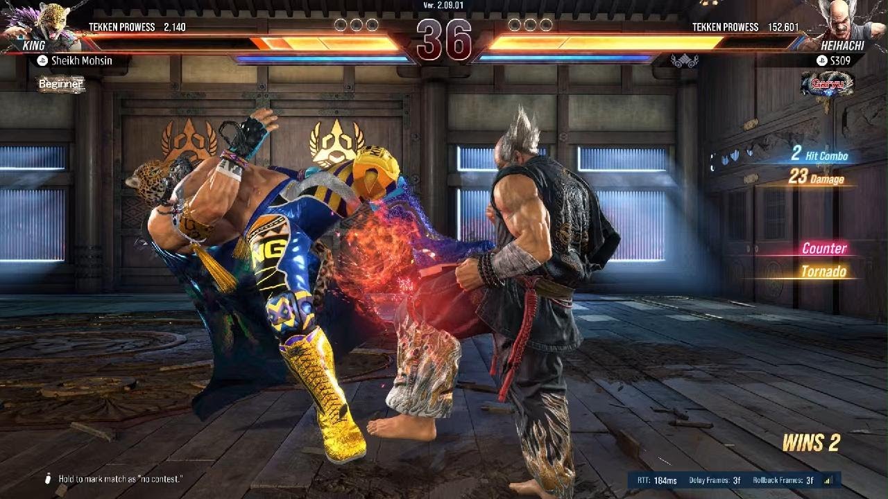 TEKKEN 8 King 🆚 heihachi
