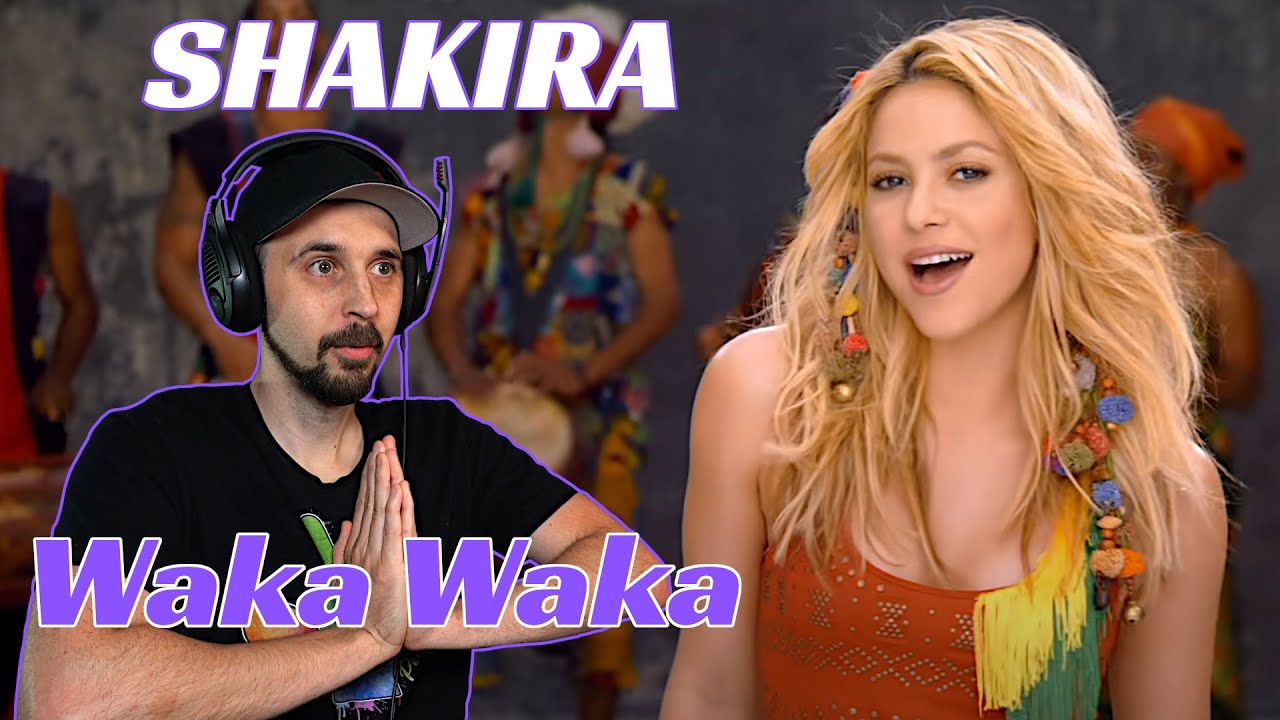 РЕАКЦИЯ Шакиры! Waka Waka (На этот раз для Африки)