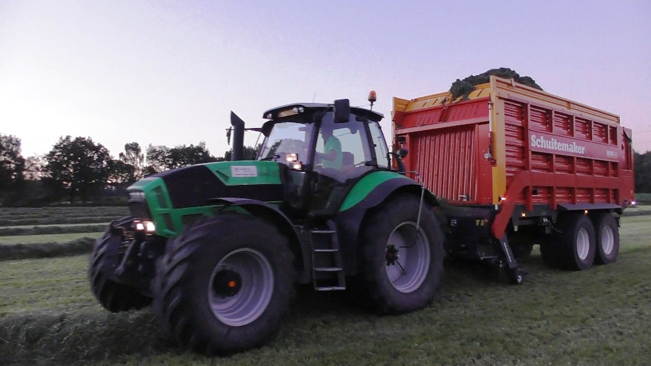 Winkelhorst Rekken gras inkuilen