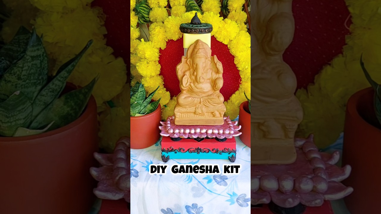 DIY Eco friendly Ganesh ji for Ganesh Chaturthi |  #diy #craft #ganesh #ganpati