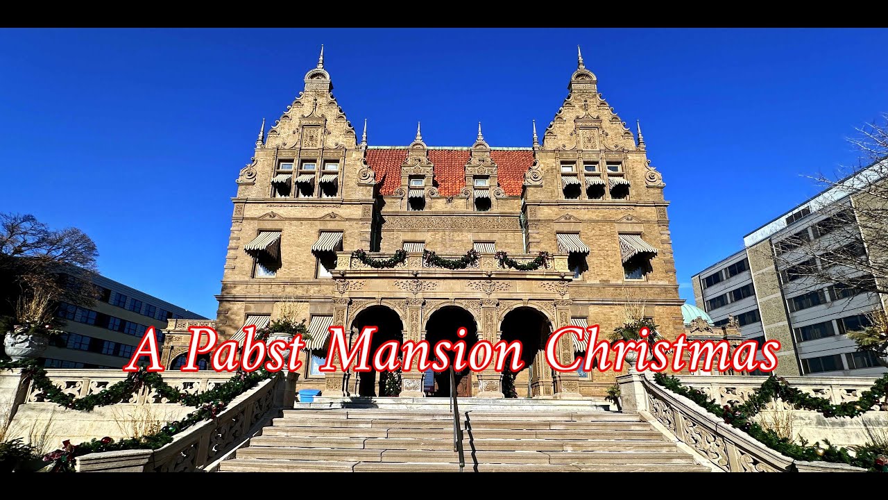 A Gilded Age Christmas  Pabst Mansion  Milwaukee 4k
